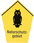 Naturschutzschild Brandenburg
