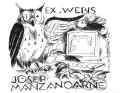 Exlibris and exwebis with owls, a spanish site